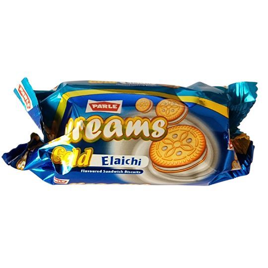 Parle Kreams Gold Elaichi Biscuits, (25+12gm)