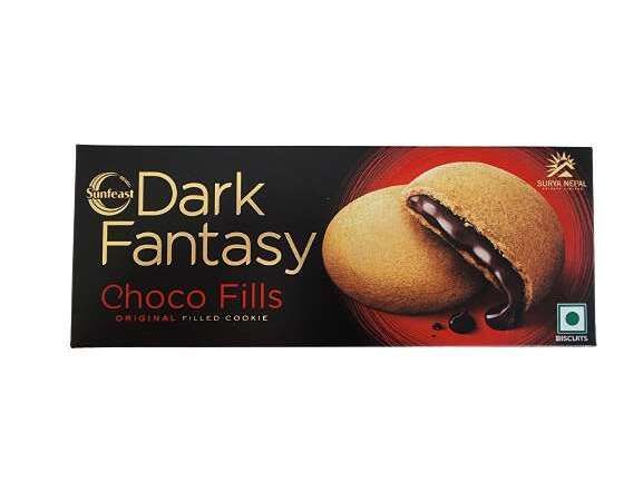 Sunfeast Dark Fantasy Choco Fills Cookies, 75gm