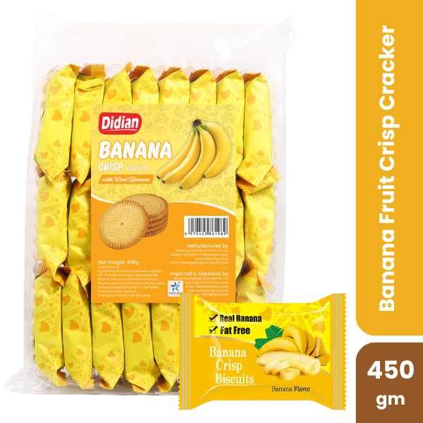 Didian Banana Fruit Crisp Cracker, 450gm