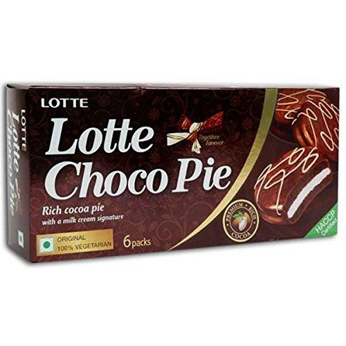 Lotte Choco-Cocoa Pie (6 pack), 168gm