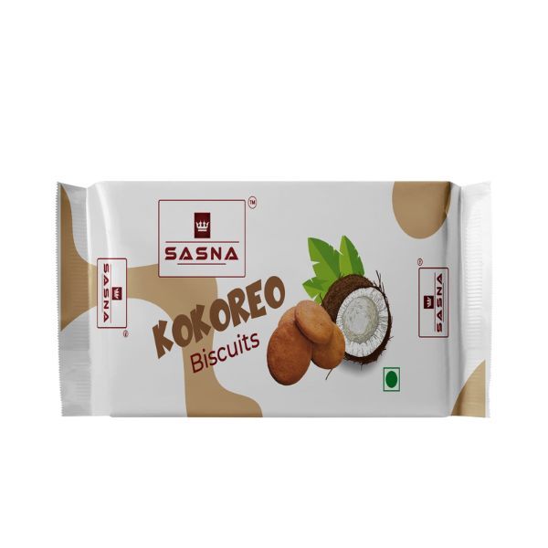 Sasna Kokoreo Coconut Biscuits, 60gm