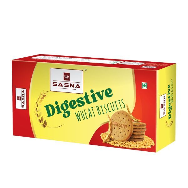 Sasna Digestive Wheat Biscuits, 300gm