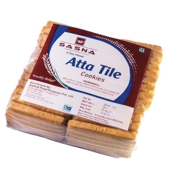 Sasna Atta Tile Cookies, 150gm