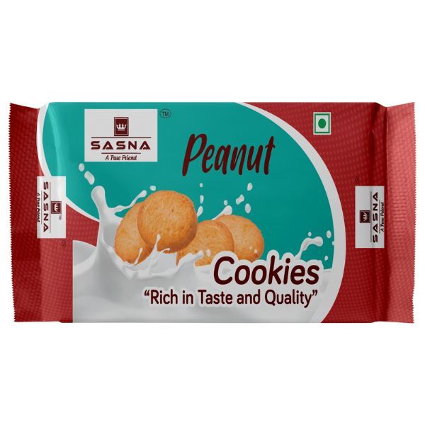 Sasna Peanut Cookies, 125gm