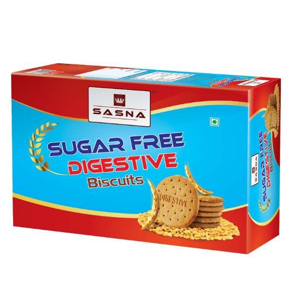 Sasna Sugar Free Digestive Biscuit, 200gm