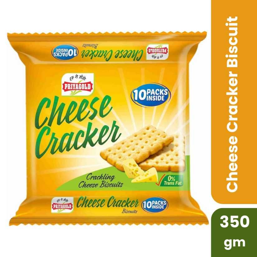 Priyagold Cheese Cracker Biscuit, 350gm