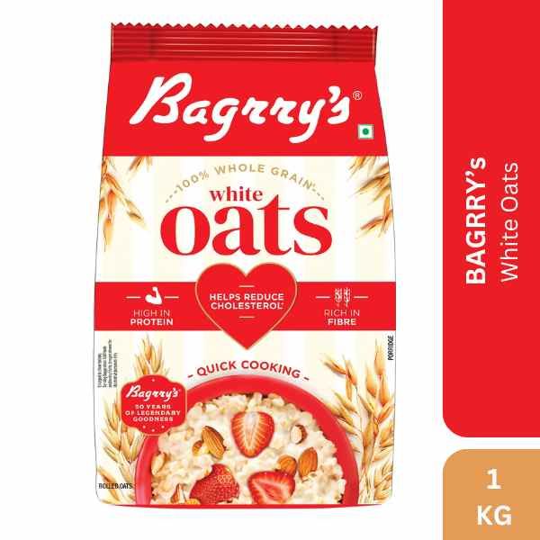 Bagrry's White Oats Pouch, 1kg