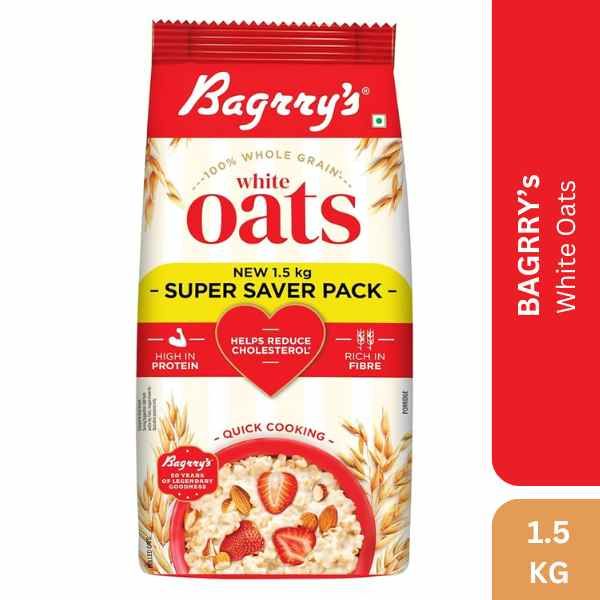 Bagrry's White Oats Pouch, 1.5kg