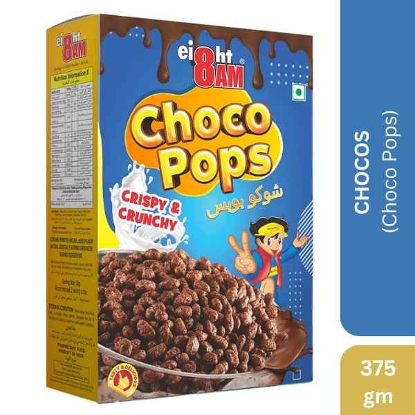 8AM Choco Pops Chocos, 375gm