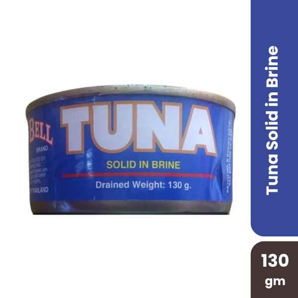 King Bell Tuna Solid in Brine, 130gm