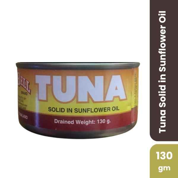 King Bell Tuna Solid in Oil, 130gm