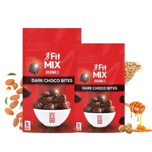 Fit Mix Original Dark Choco Bites, 100gm