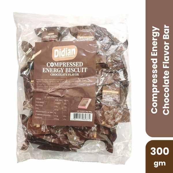 Didian Compressed Energy Chocolate Flavor Bar, 300gm