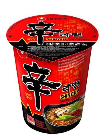 Nongshim Shin Cup Noodle, 68gm