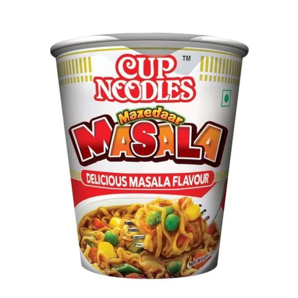 Nissin Mazedaar Masala Instant Cup Noodles, 70gm Cup (8901014004737)