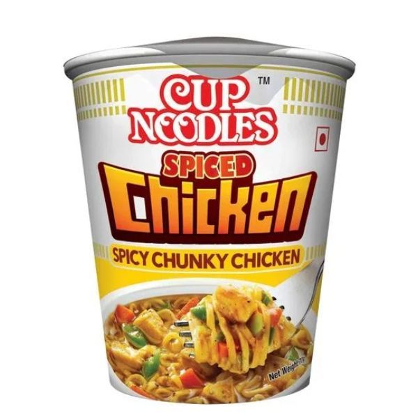 Nissin Spiced Chicken Instant Cup Noodles, 70gm Cup (8901014004935)