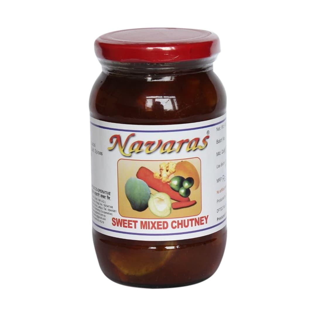 Navaras Sweet Mixed Pickle (Chutney), 500gm