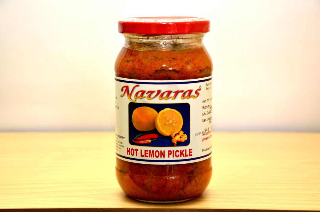 Navaras Hot Lemon Pickle, 400gm