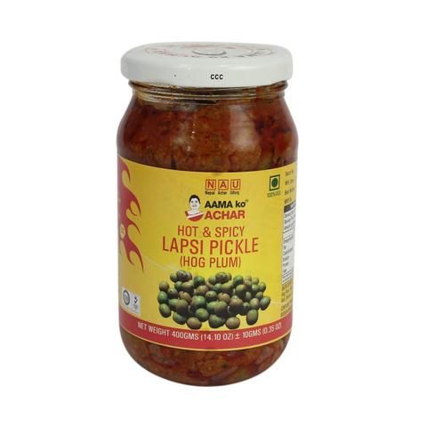 Aama ko Achar- Hot & Spicy Lapsi Pickle, 400gm