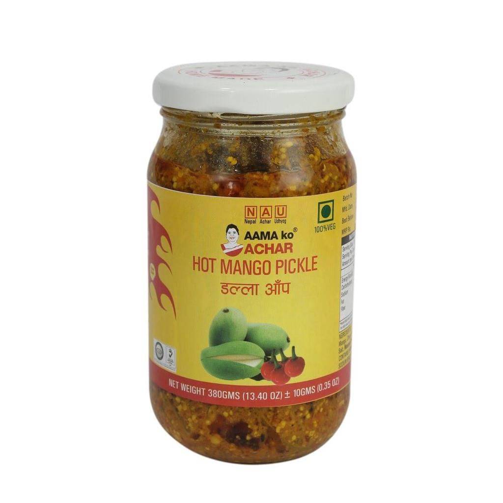 Aama ko Achar-Hot Mango (Dalla Mango) Pickle-380gm