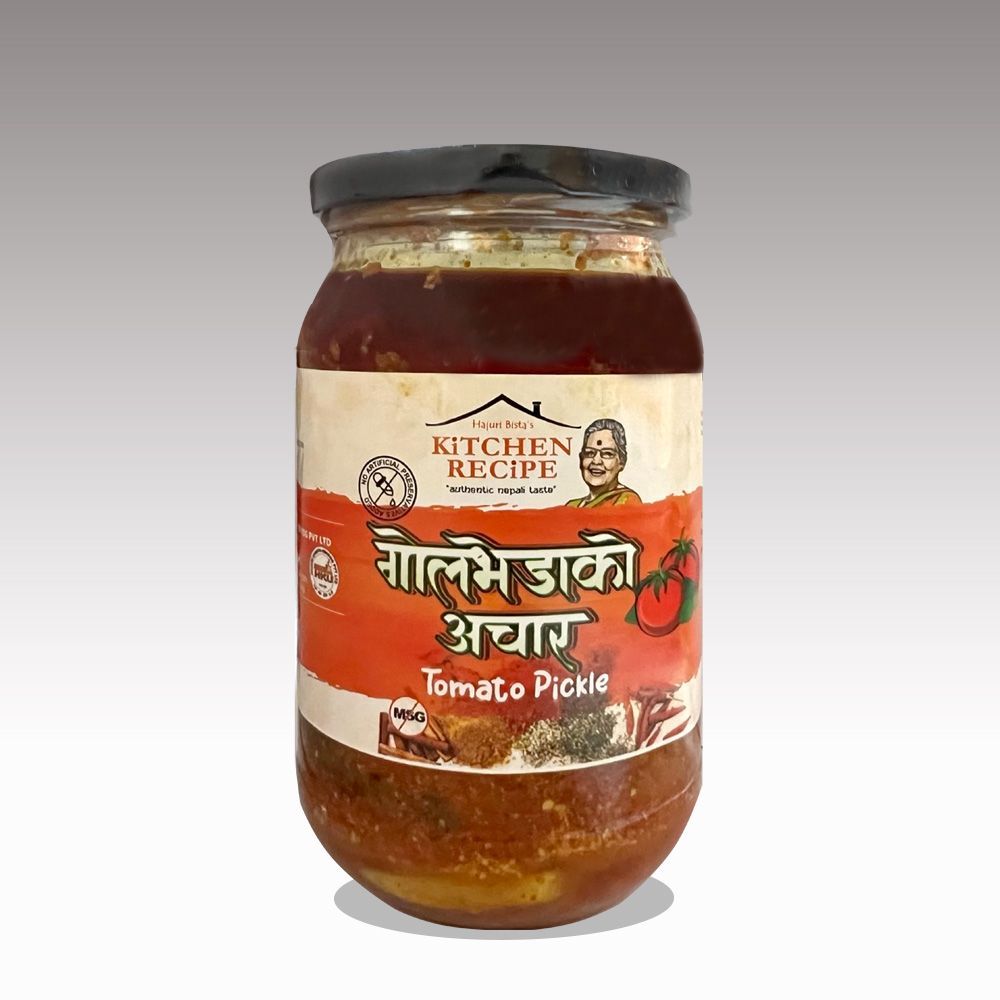 KiTCHEN RECiPE Tomato Pickle, 380 gm