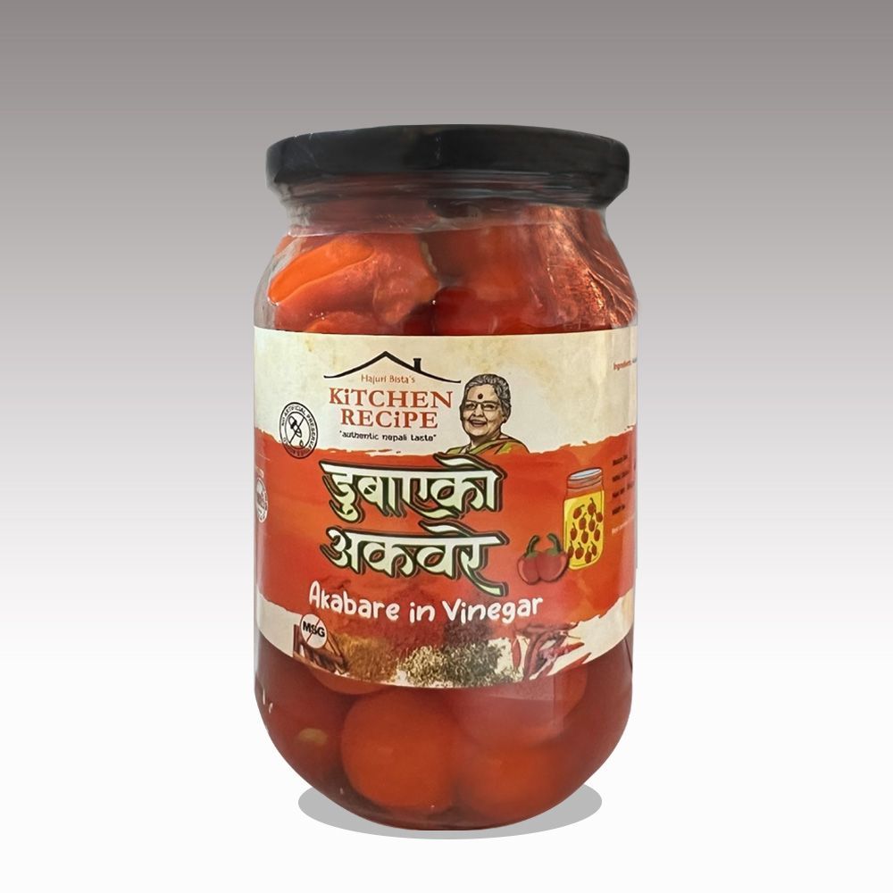 KiTCHEN RECiPE Akabare in Vinegar, 380 gm