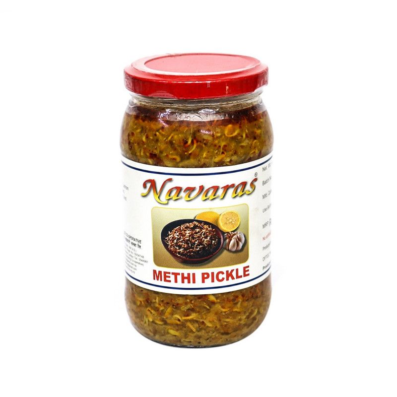 Navaras Methi Pickle, 400 gm