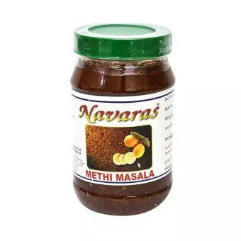 Navaras Methi Masala Pickle, 400 gm