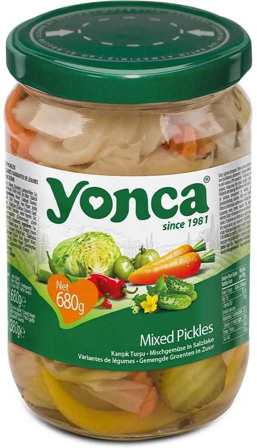 Yonca Mixed Pickles, 680gm