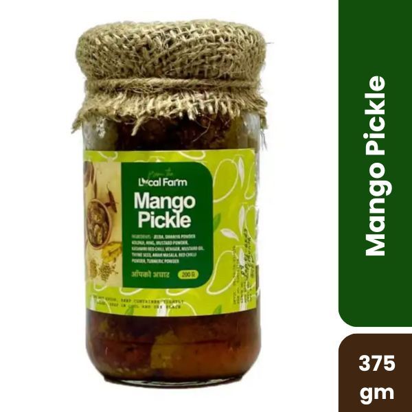 Local Farm Mango Pickle, 375gm