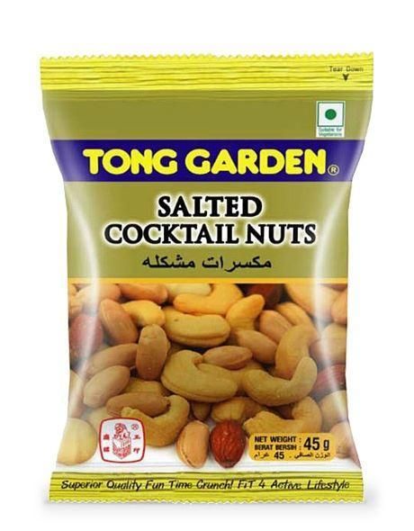 Tong Garden Salted Cocktail Nuts, 40gm