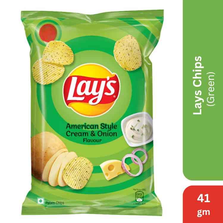 Lays Chips Green, 41gm