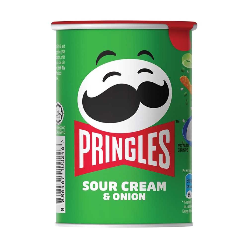 Pringles Sour Cream & Onion Potato Chips, 42gm