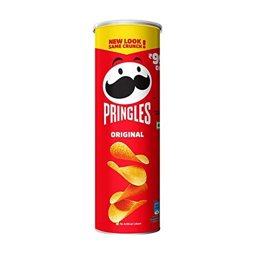 Pringles Original Potato Chips, 102gm