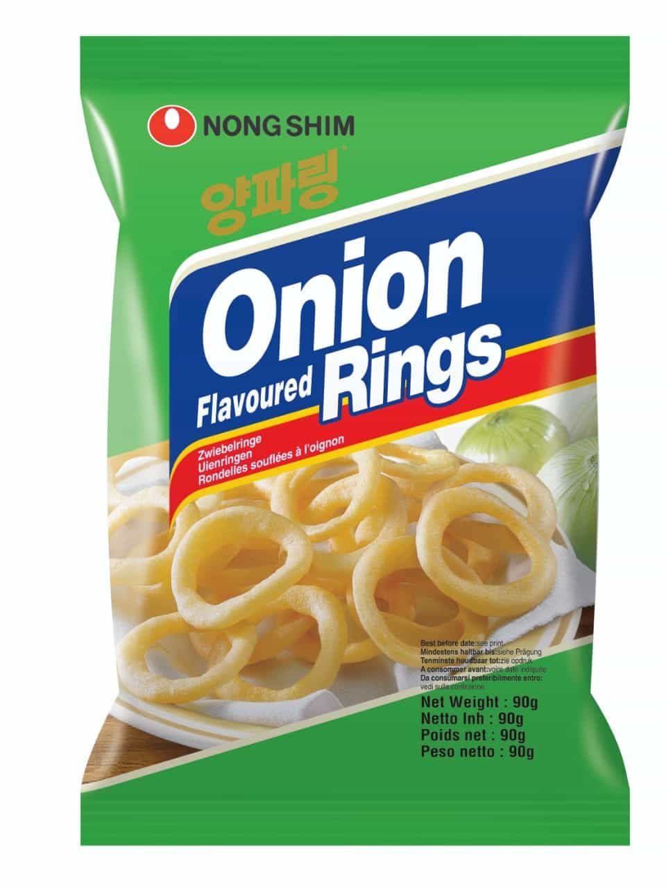 Nongshim Onion Flavoured Rings, 90gm