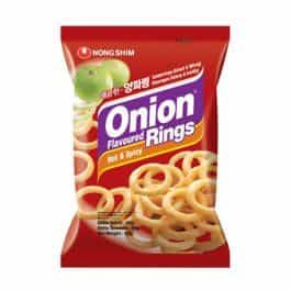 Nongshim Onion Rings Hot & Spicy, 40gm