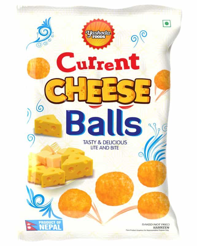 Current Cheese Balls White, 60G