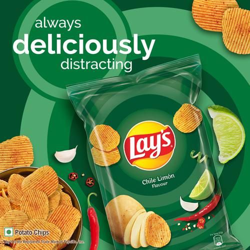 Lays Chips Chile Limon Flavour, 74gm