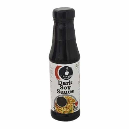 Chings Dark Soya Sauce, 210gm Bottle