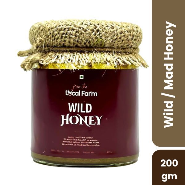 Local Farm Mad / Wild Honey, 200gm