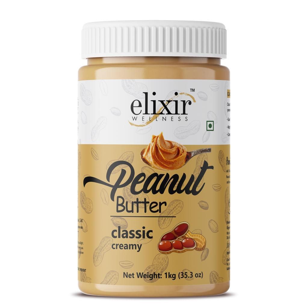 Elixir Classic Peanut Butter Creamy, 1Kg