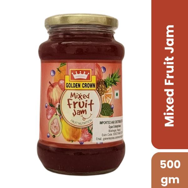 Golden Crown Mixed Fruit Jam, 500gm