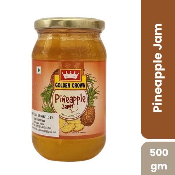 Golden Crown Pineapple Jam, 500gm