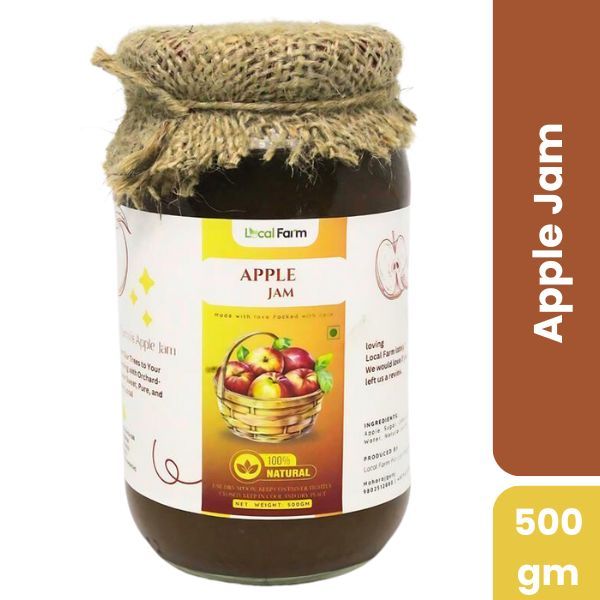 Local Farm Apple Jam, 500gm