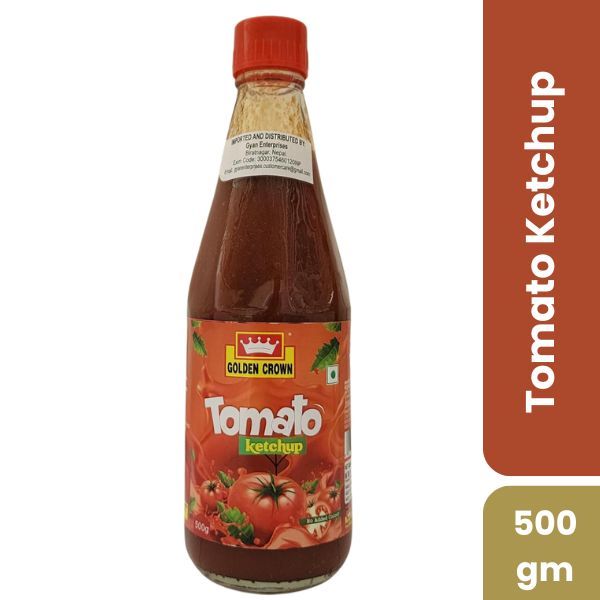 Golden Crown Tomato Ketchup, 500gm