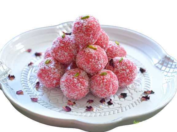 Pawan Pink Coconut Laddu, 500gm