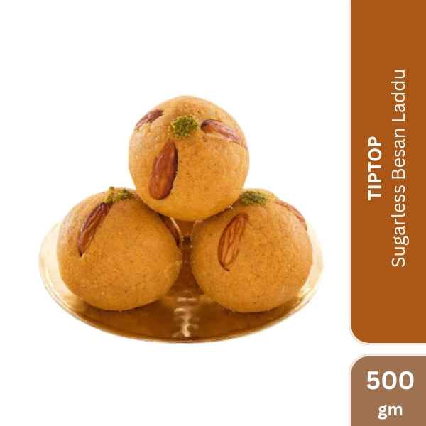 TipTop Sugarless Besan Laddu, 500gm