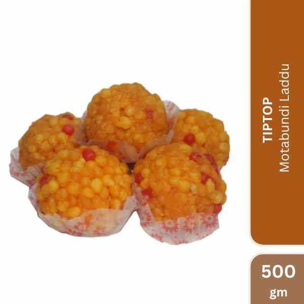 TipTop Mota Bundi Laddu, 500gm