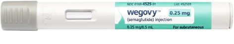 0.25mg/0.5ml Wegovy Semaglutide Injection 