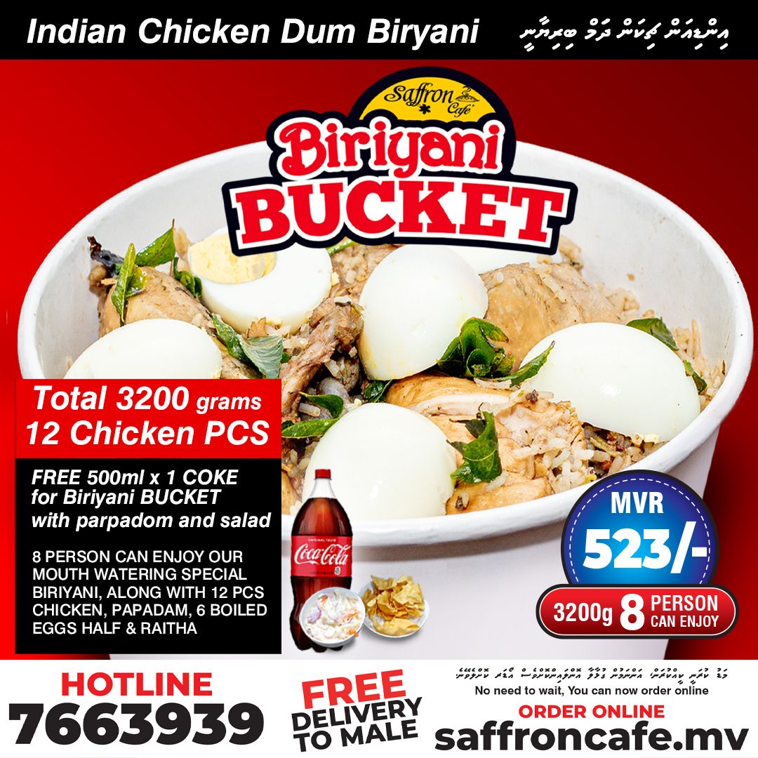 Indian Chicken Dum Biriyani Bucket